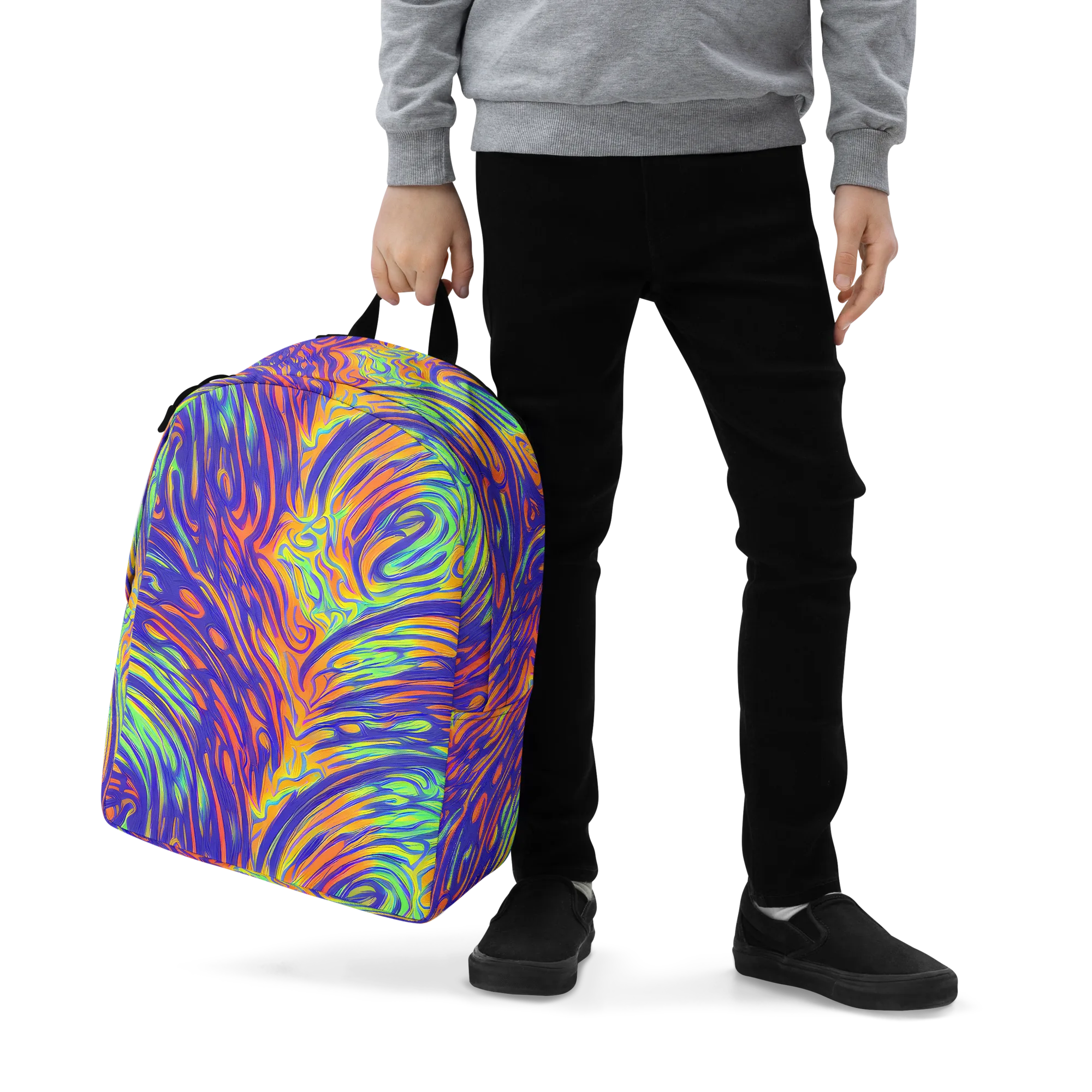 Kinetic Prism on Minimalist Backpack — Zoomed-in