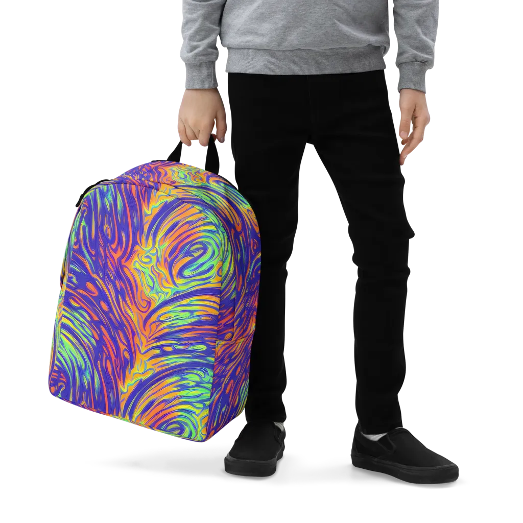 Kinetic Prism on Minimalist Backpack — Zoomed-in