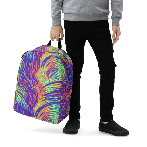 Kinetic Prism on a Minimalist Backpack