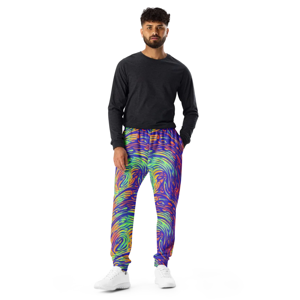 Kinetic Prism on Men's Joggers — Front