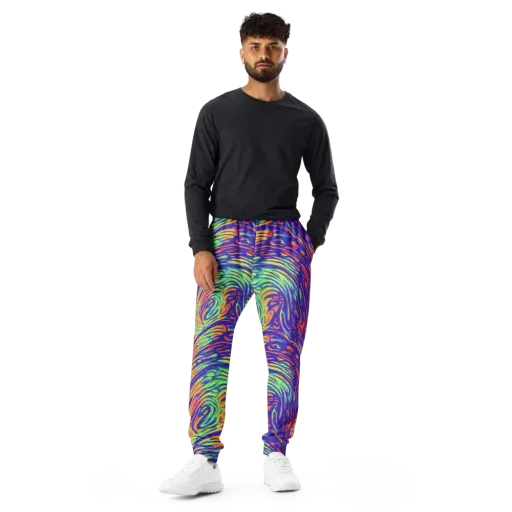 Kinetic Prism on a Men's Joggers
