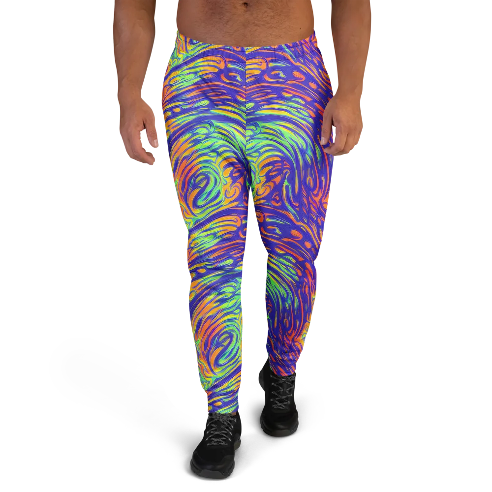 Kinetic Prism on Men's Joggers — Front