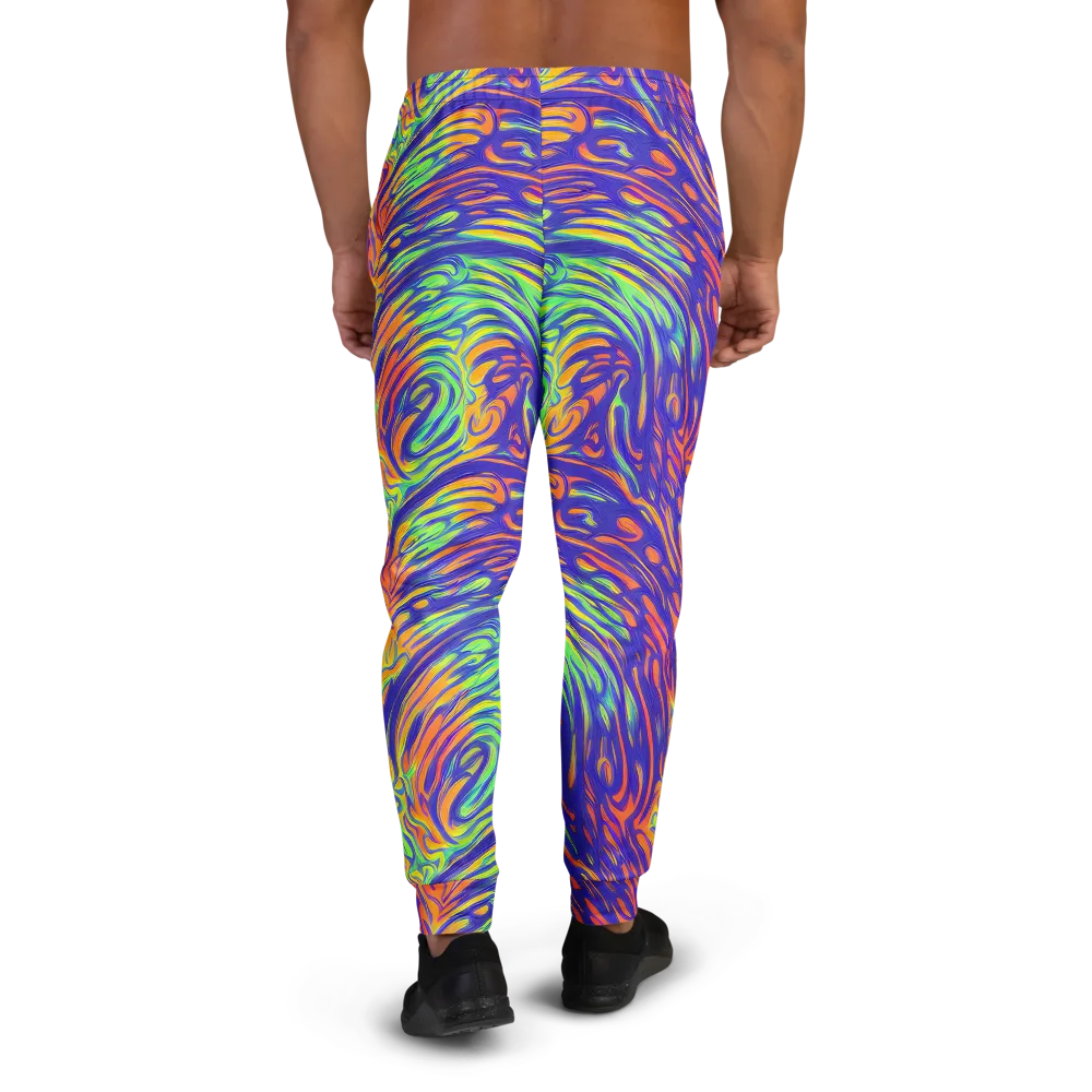 Kinetic Prism on Men's Joggers — Back