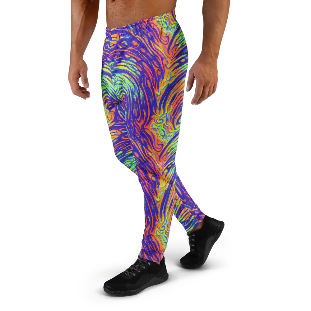 Kinetic Prism on Men's Joggers — Left