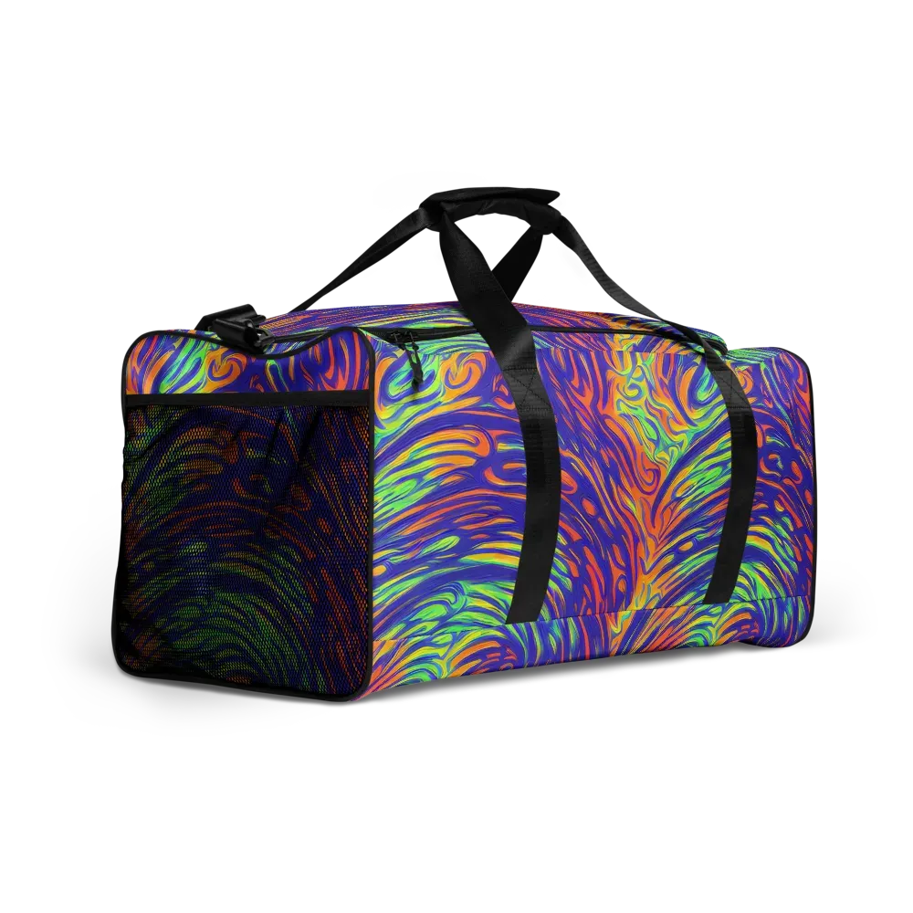 Kinetic Prism on Duffle Bag — Right Front