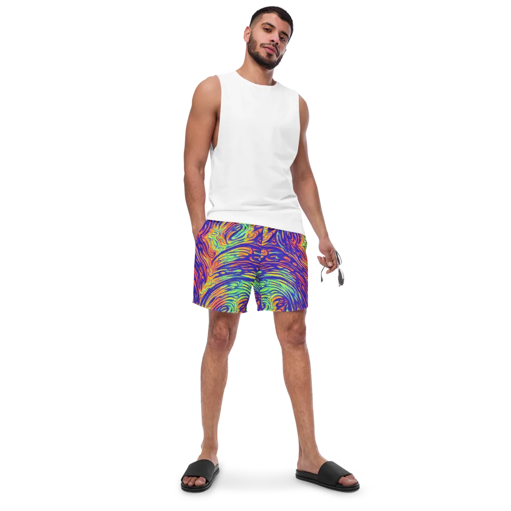 Kinetic Prism on Swim Trunks — Front