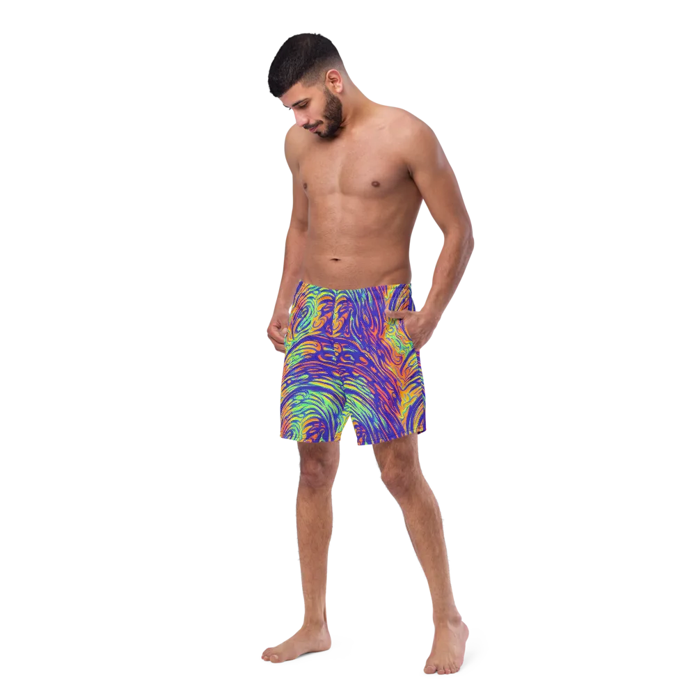 Kinetic Prism on Swim Trunks — Left Front
