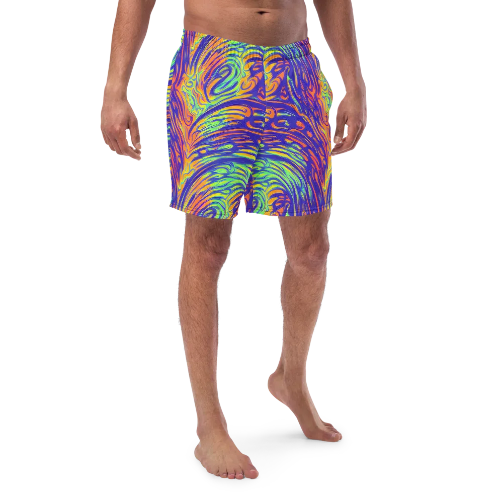 Kinetic Prism on Swim Trunks — Front