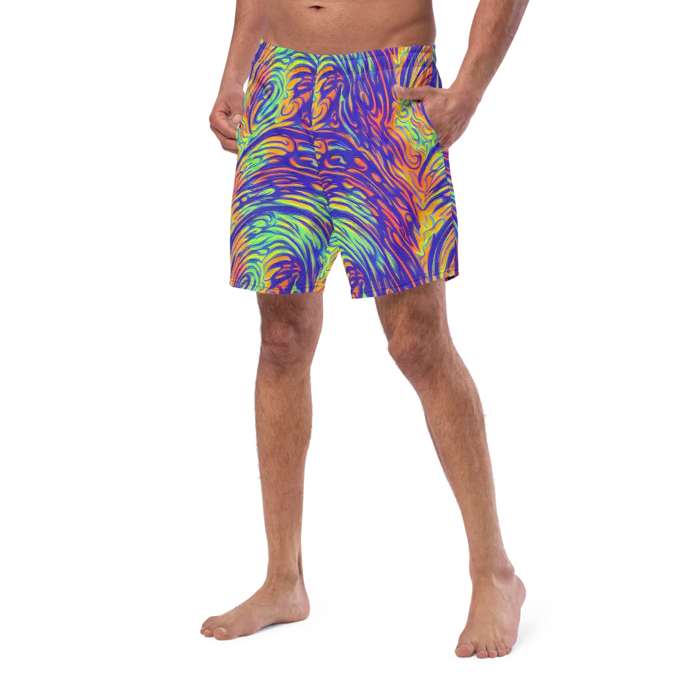 Kinetic Prism on Swim Trunks — Left Front