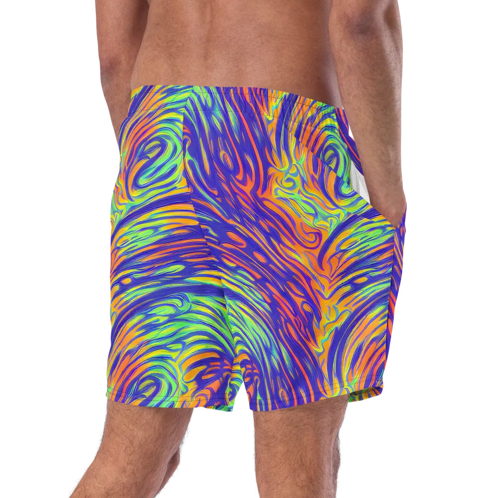 Kinetic Prism on Swim Trunks — Right Back