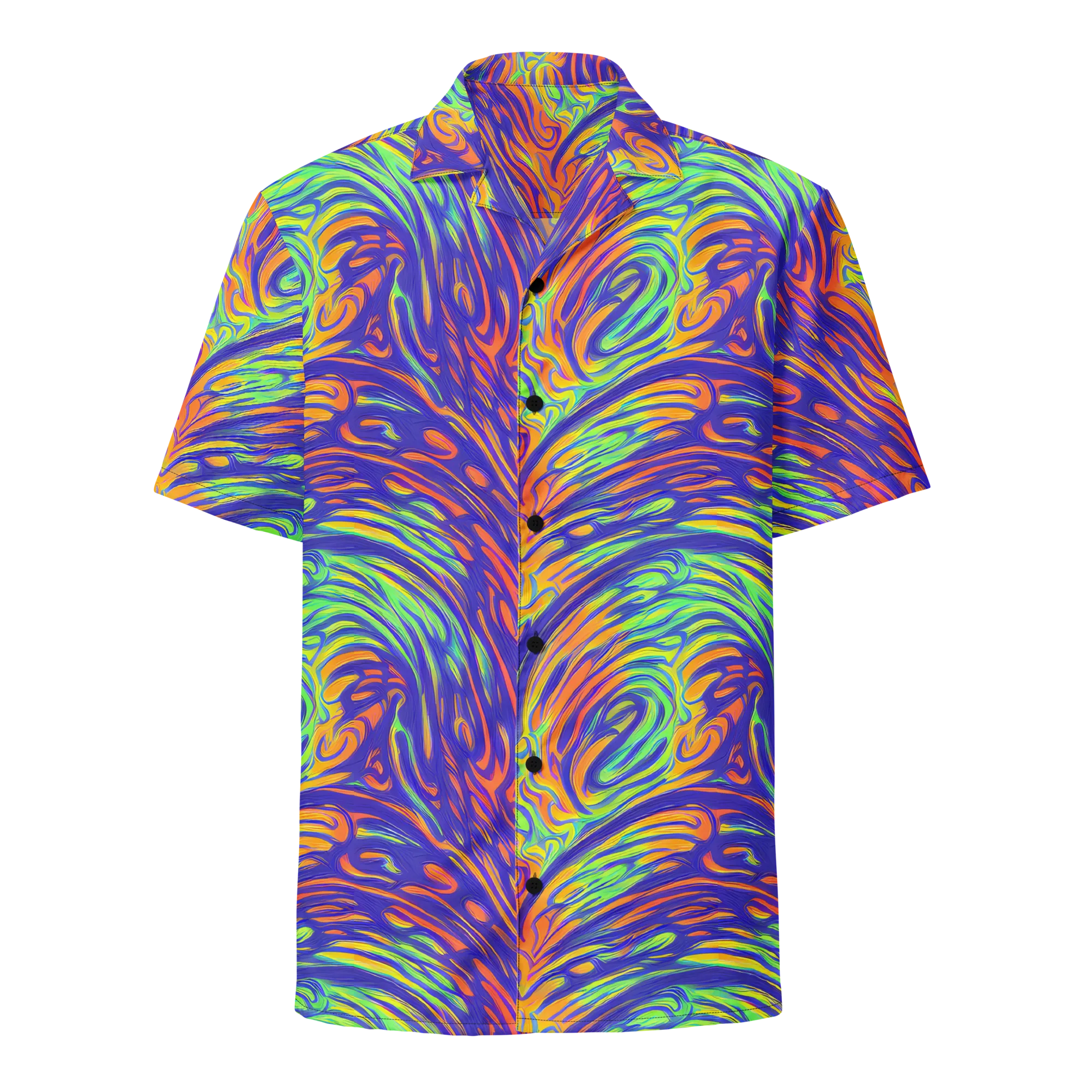 Kinetic Prism on Button Shirt — Front