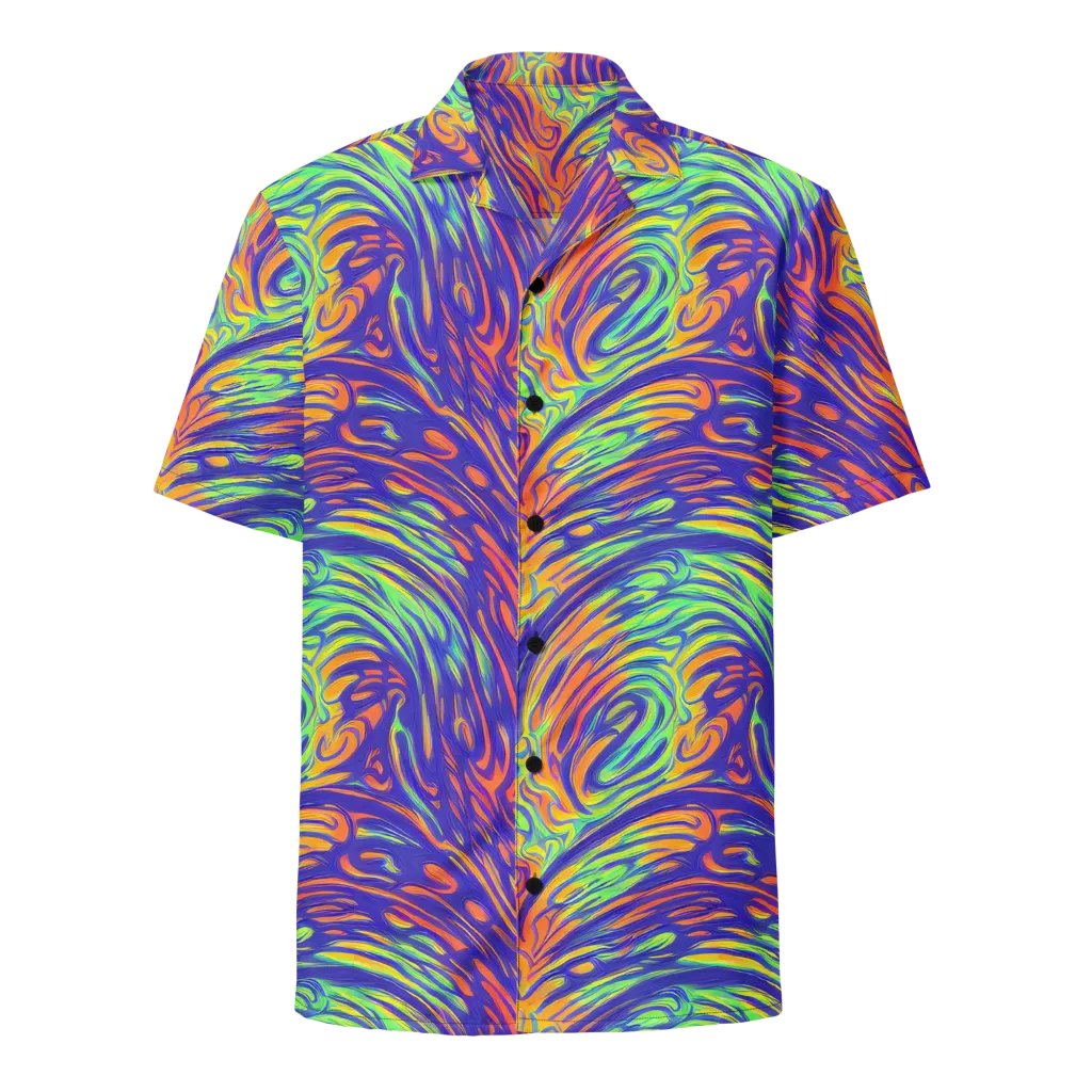 Kinetic Prism on Button Shirt — Front