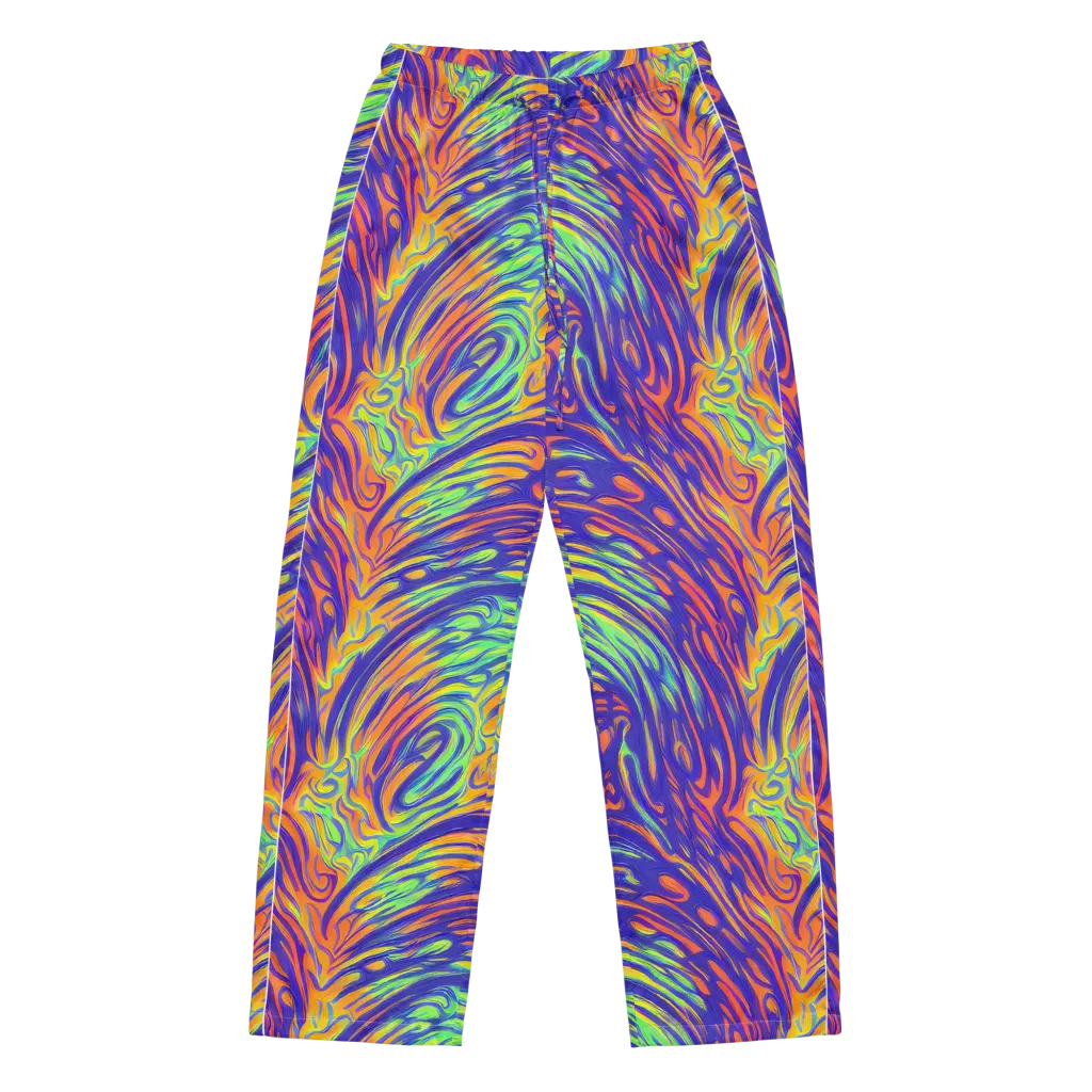 Kinetic Prism on Women's Pajama Pants — Front