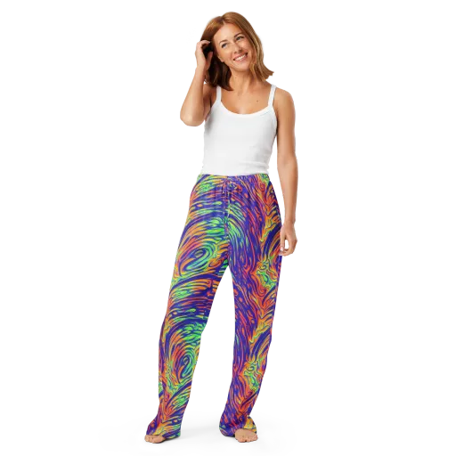 Kinetic Prism on a Women's Pajama Pants