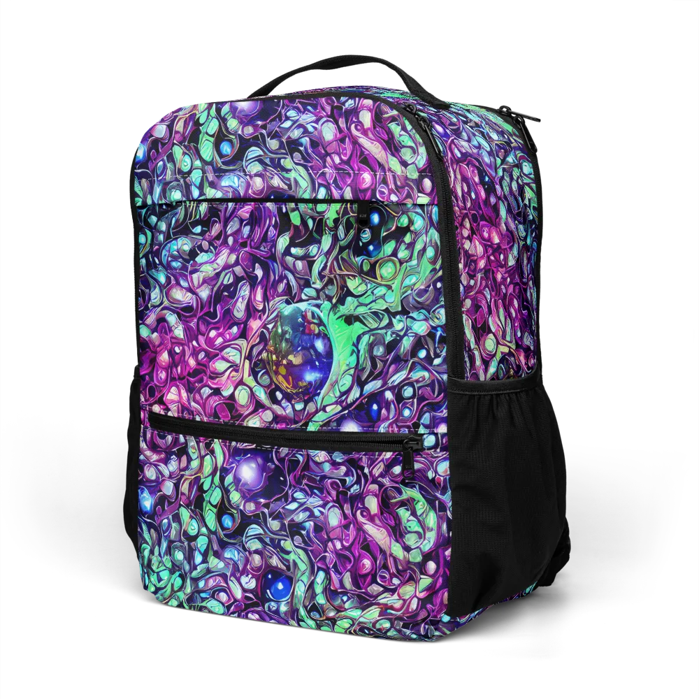 Vivid Abyss on Utility Backpack — Left Front