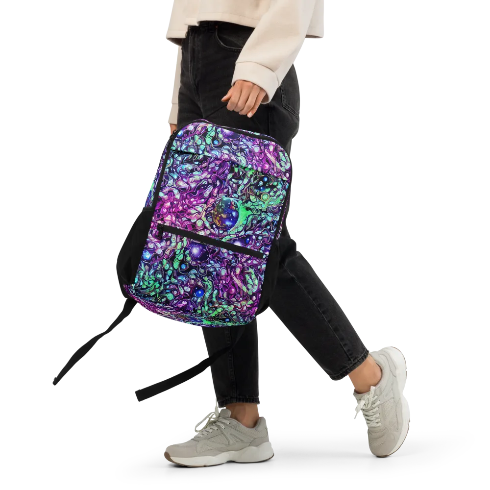 Vivid Abyss on Utility Backpack — Front