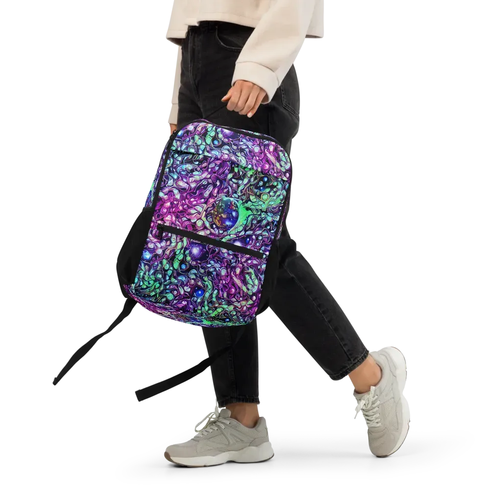 Vivid Abyss on Utility Backpack — Front