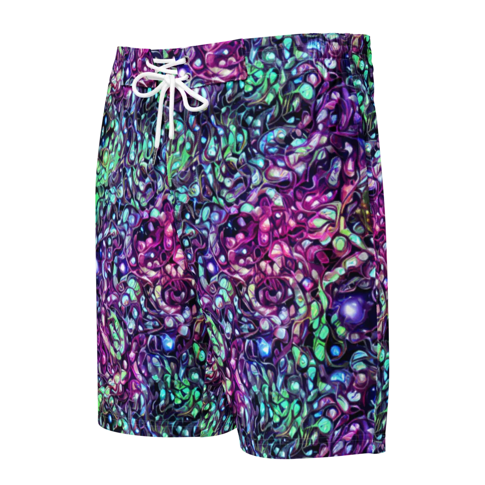 Vivid Abyss on Men's Board Shorts — Front