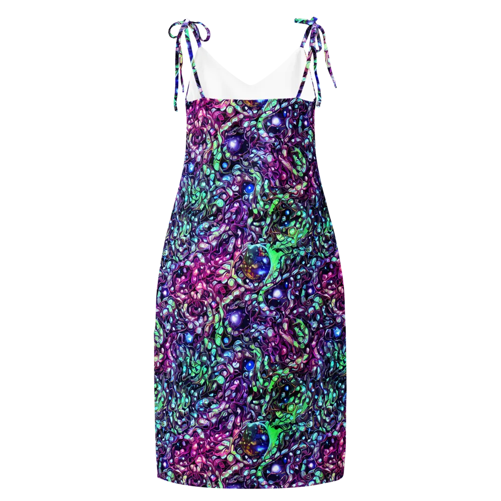 Vivid Abyss on Slip Dress — Back