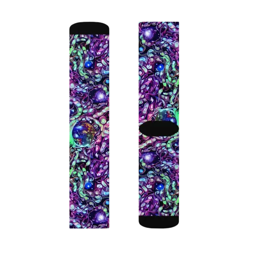 Vivid Abyss on a Socks