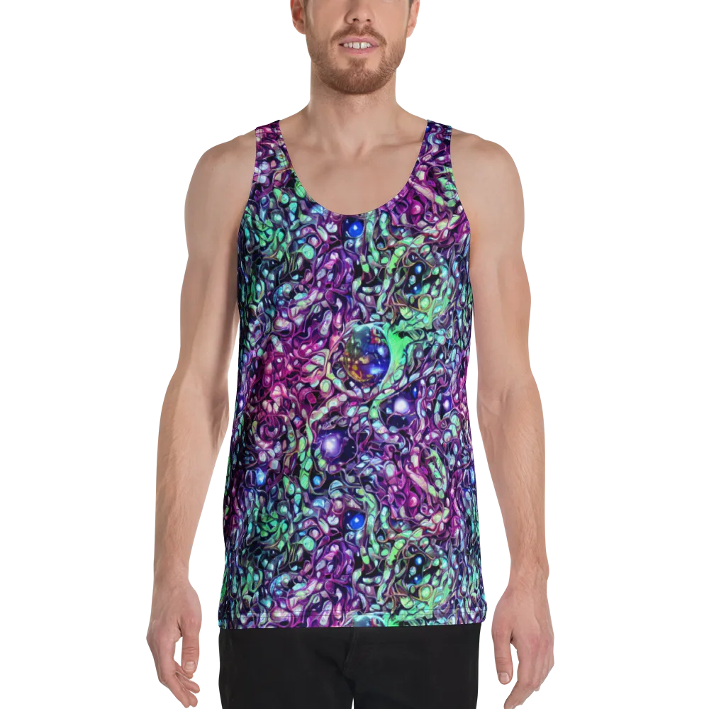 Vivid Abyss on Men's Tank Top — Front