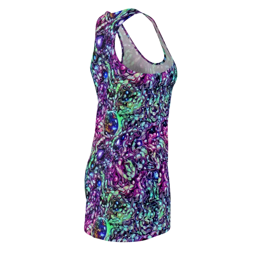 Vivid Abyss on Racerback Dress — Back Side