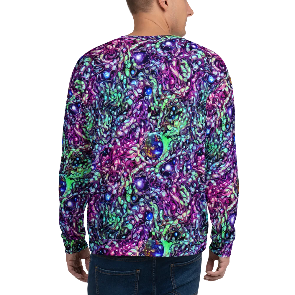 Vivid Abyss on Sweatshirt — Back