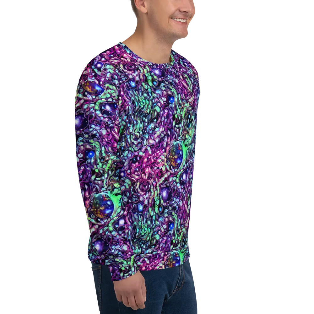 Vivid Abyss on Sweatshirt — Right Front