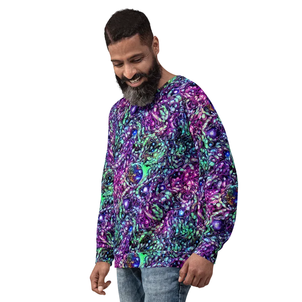 Vivid Abyss on Sweatshirt — Left Front