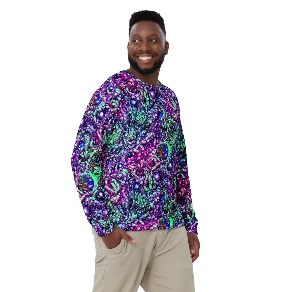 Vivid Abyss on Sweatshirt — Front