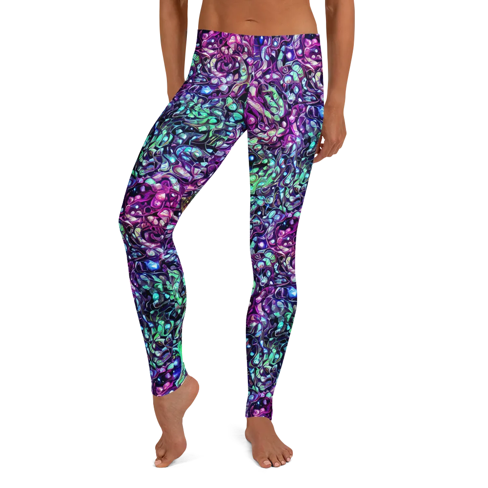 Vivid Abyss on Leggings — Front