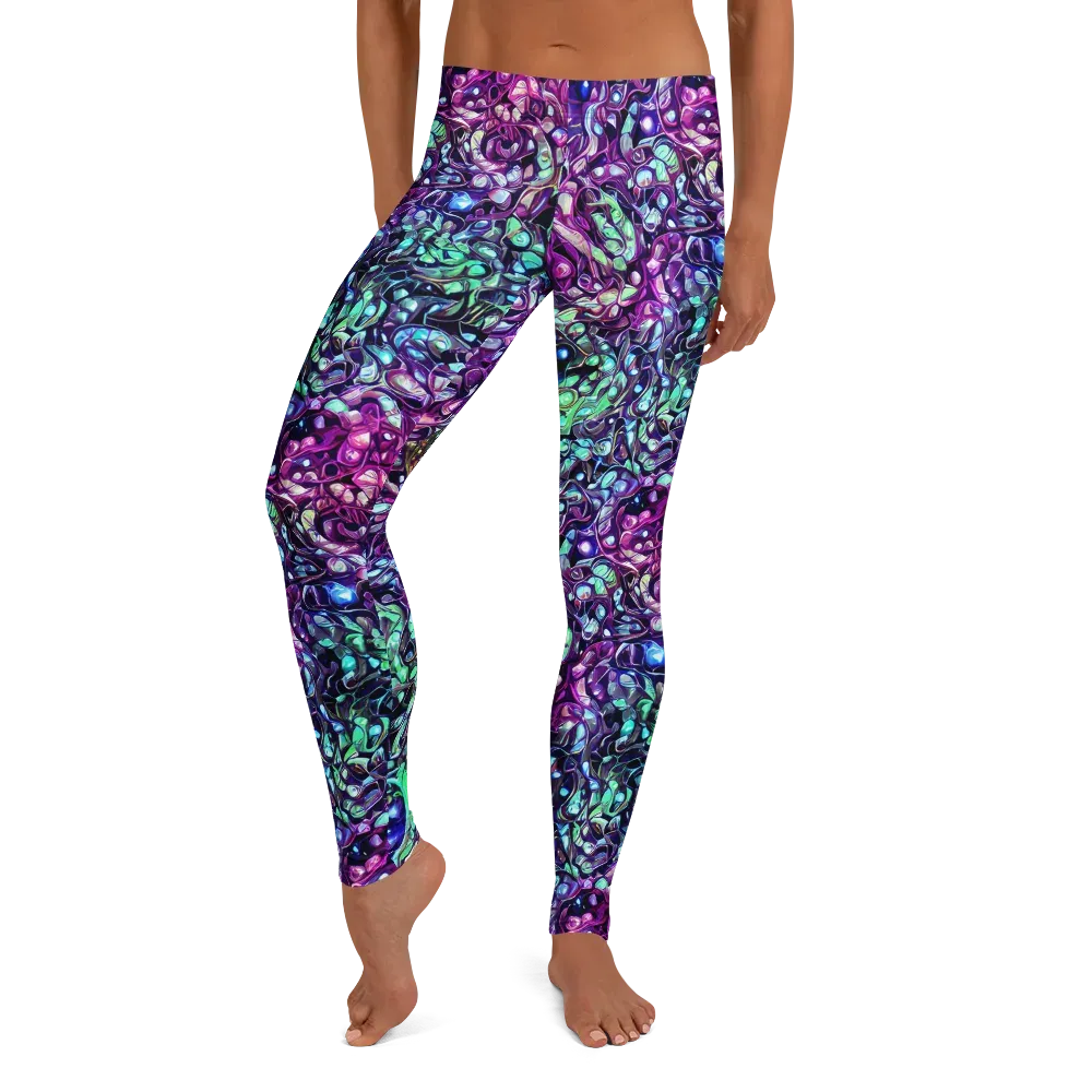 Vivid Abyss on Leggings — Front