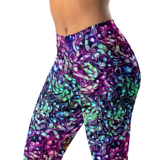 Vivid Abyss on a Leggings