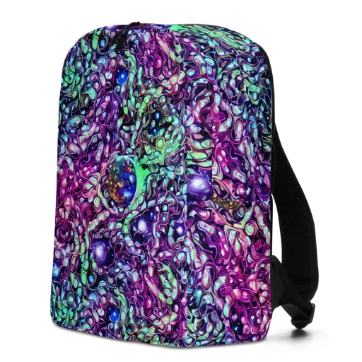 Vivid Abyss on a Minimalist Backpack