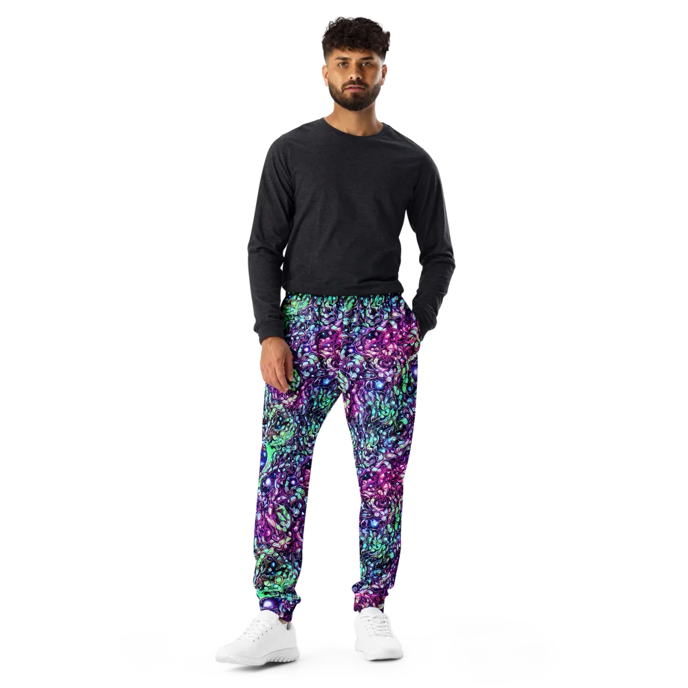 Vivid Abyss on Men's Joggers — Front