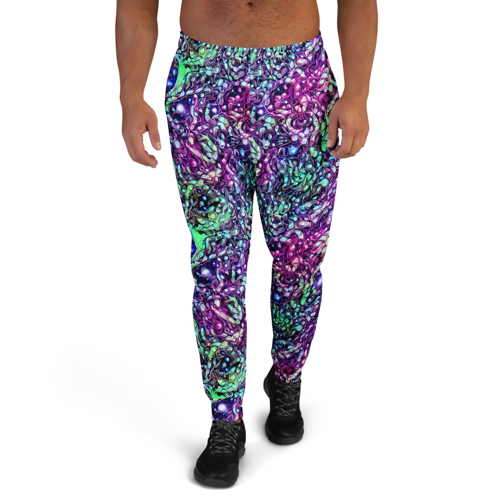 Vivid Abyss on Men's Joggers — Front