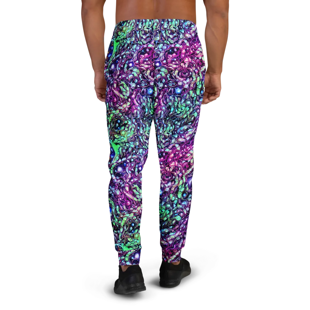 Vivid Abyss on Men's Joggers — Back
