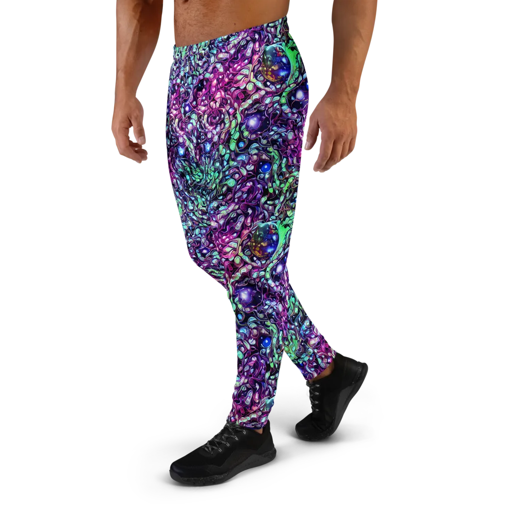 Vivid Abyss on Men's Joggers — Left