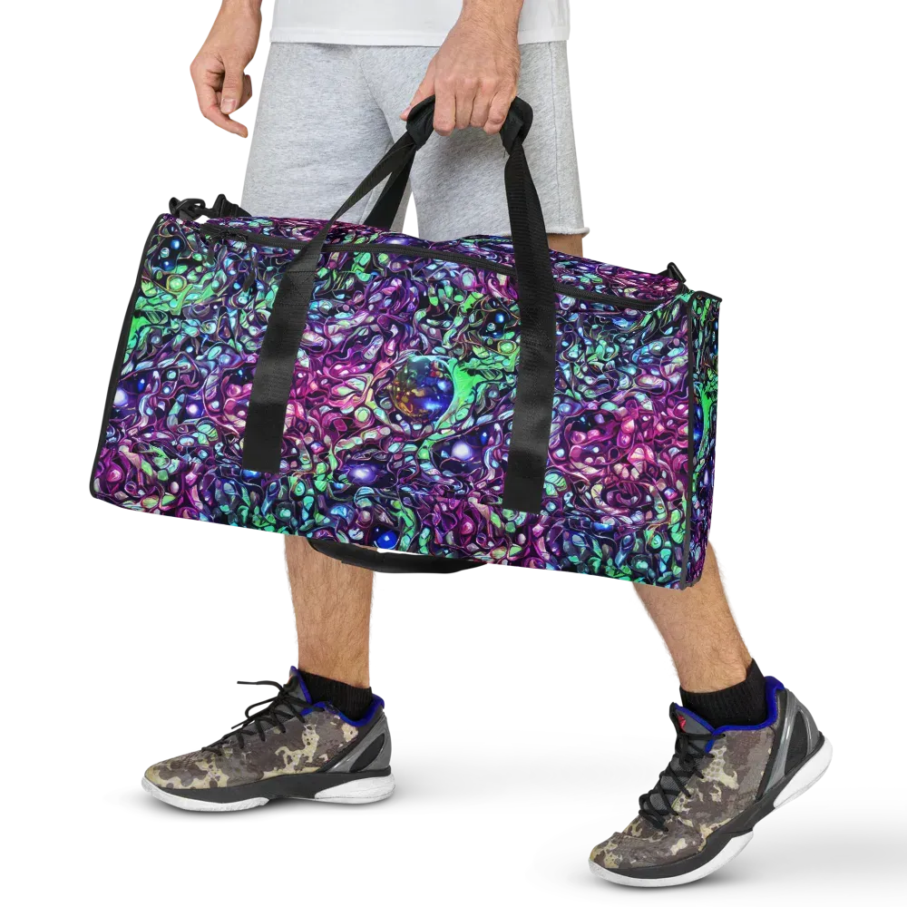 Vivid Abyss on Duffle Bag — Front