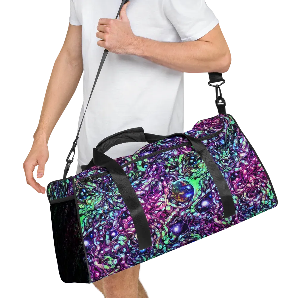 Vivid Abyss on Duffle Bag — Right Front