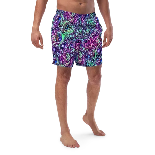 Vivid Abyss on a Swim Trunks