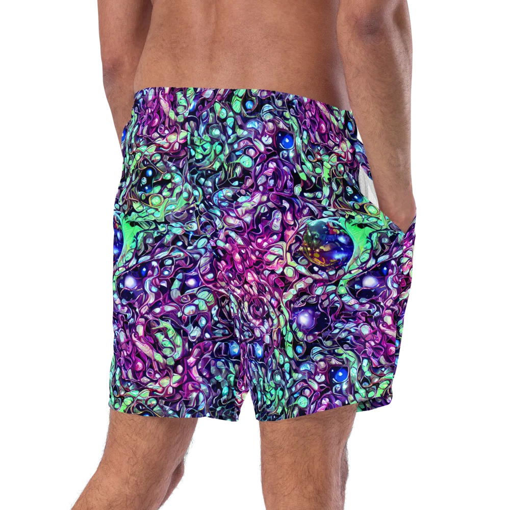 Vivid Abyss on Swim Trunks — Right Back