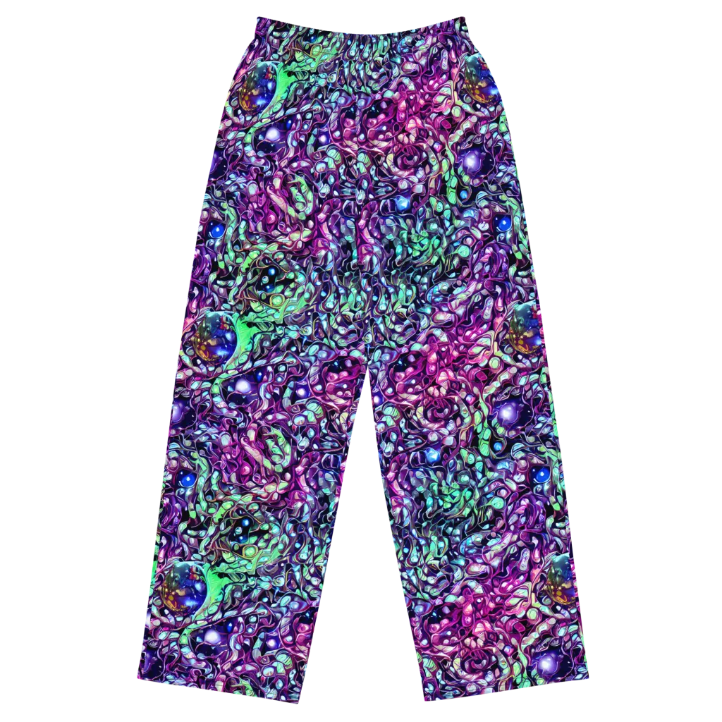 Vivid Abyss on Wide-Leg Pants — Front