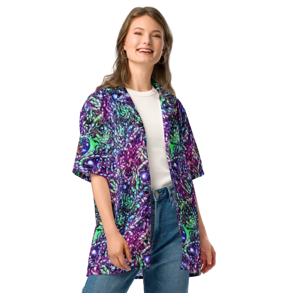 Vivid Abyss on Button Shirt — Front