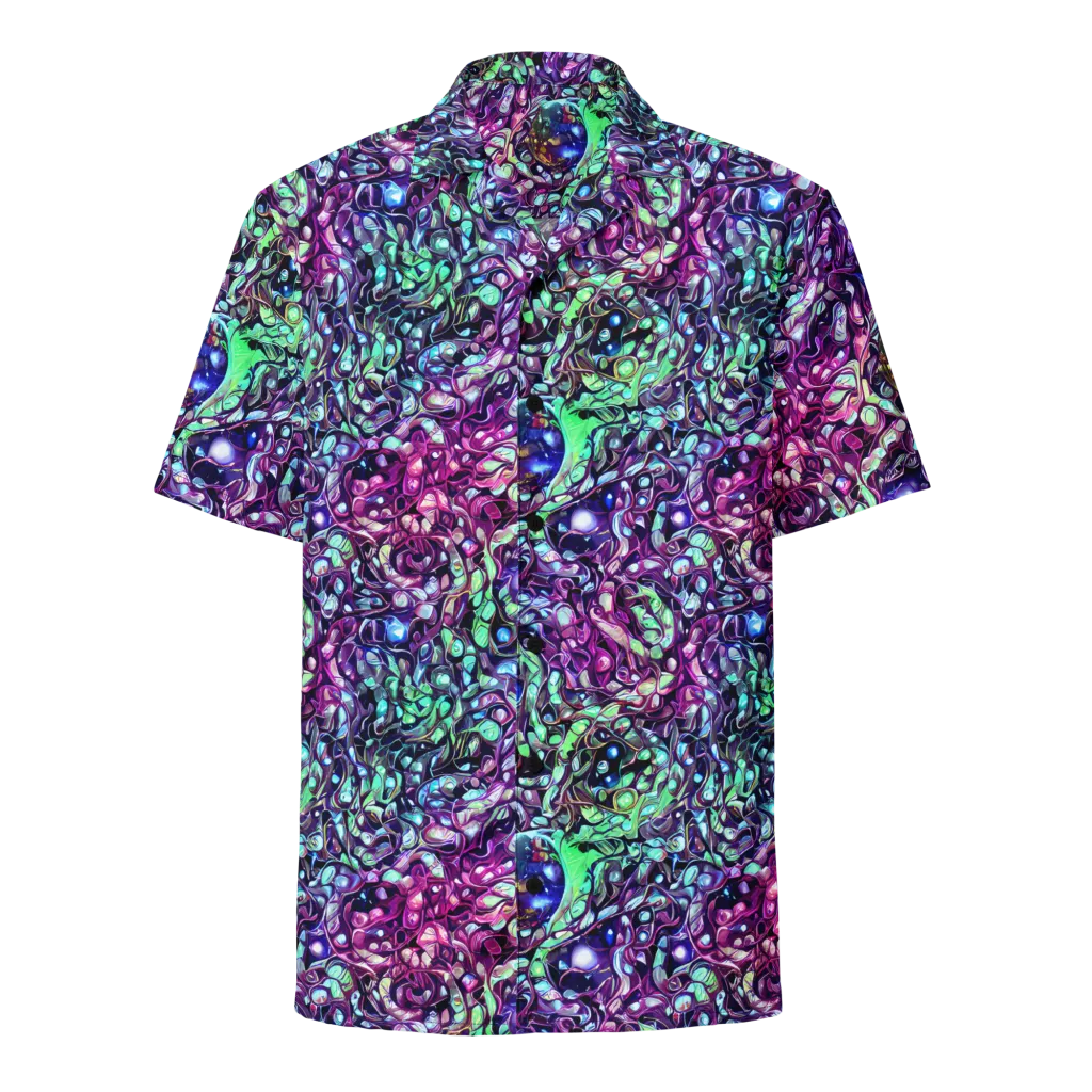 Vivid Abyss on Button Shirt — Front