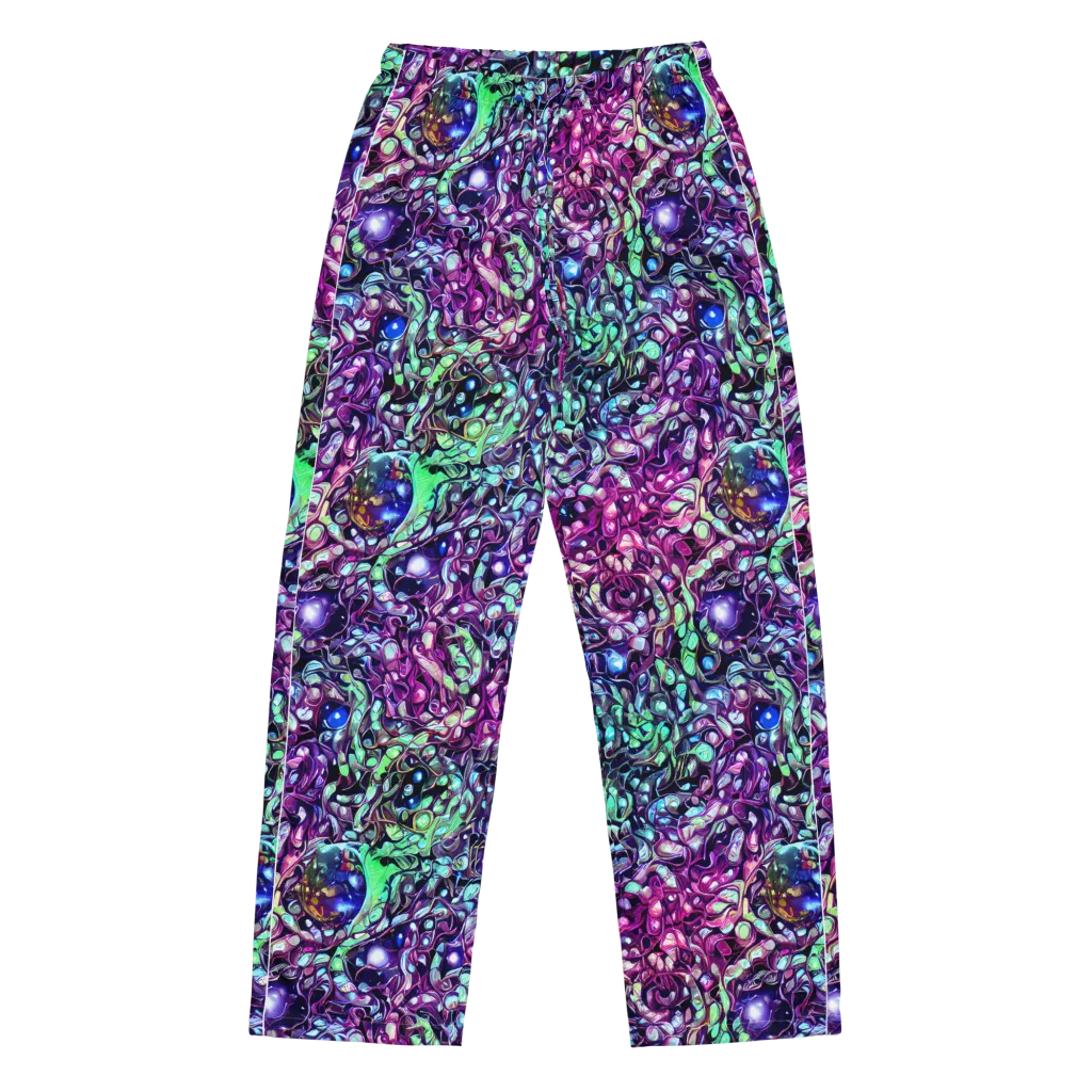 Vivid Abyss on Women's Pajama Pants — Front