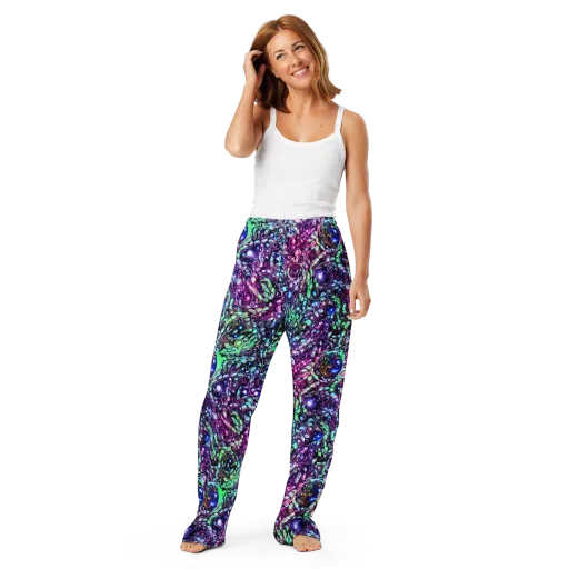 Vivid Abyss on a Women's Pajama Pants