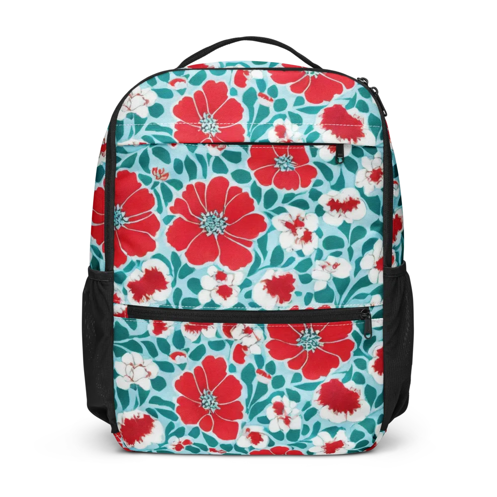 Crimson Tidegarden on Utility Backpack — Front
