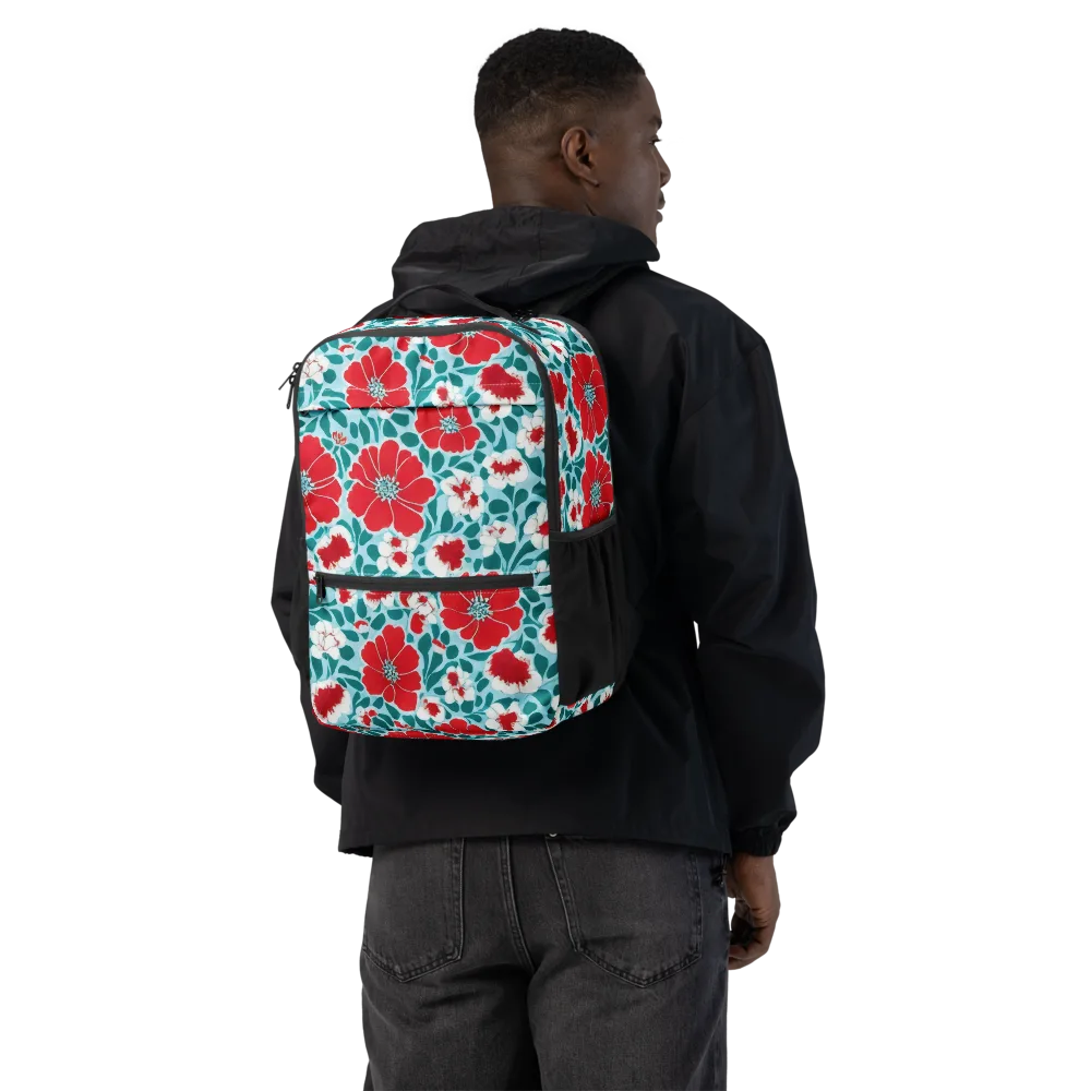 Crimson Tidegarden on Utility Backpack — Back