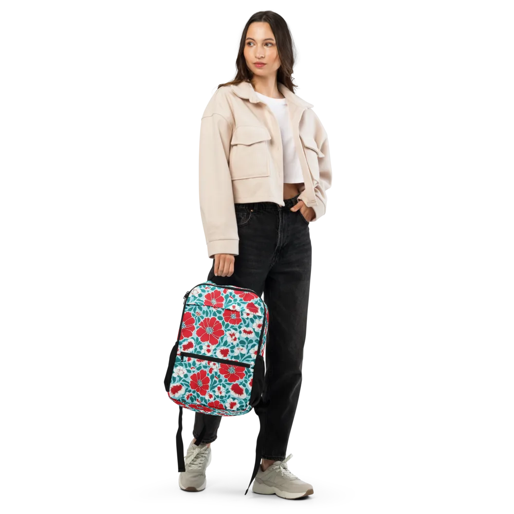Crimson Tidegarden on Utility Backpack — Front